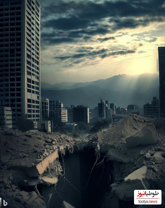 زلزله برج میلاد