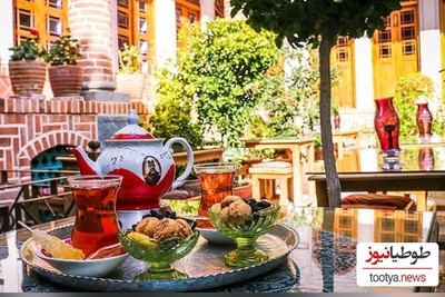 معماری کم نظیر و آرام‌بخش از کافه‌ای در اصفهان که شما را مهمان گذشتگان میکند! +تصاویر