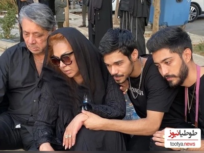 عکس غم انگیز نسرین مقانلو در سالگرد درگذشت پسر جوانش ارشیا