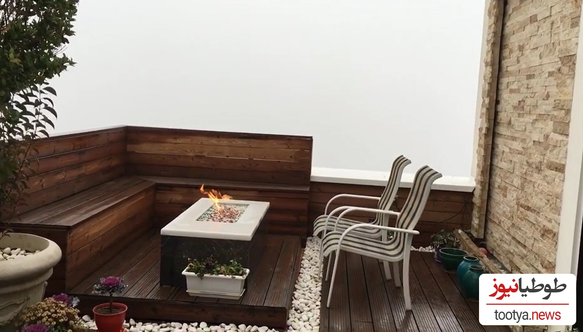 چیدمان بالکن آزاده زارعی