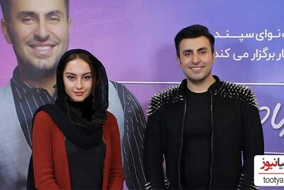جدیدترین عکس ترلان پروانه و علیرضا طلیسچی در کنار هم / ترلان چه ست کت شلواری زده با رنگ شال و کیفش خیلی شیک شده