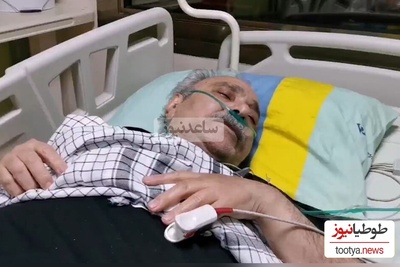 احوال جویی رهبر انقلاب از محمد کاسبی در بیمارستان؛ رهبری چفیه خودشان را از شانه‌هایشان برداشتند و به این بازیگر هدیه دادند+ویدیو
