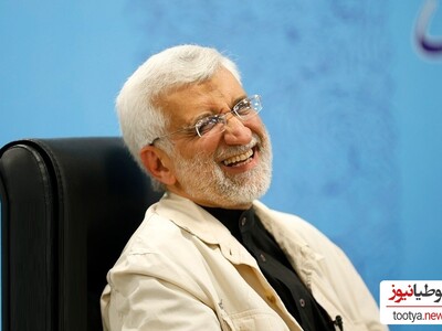 تصاویر)نگاهی به دیدار صمیمی و خنده های سعید جلیلی در ملاقات با نوه امام خمینی!