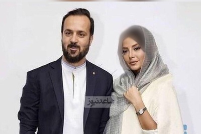 (ویدیو) تذکر حجاب احمد مهران فر، ارسطوی سریال پایتخت به همسرش در میان سیل جمعیت