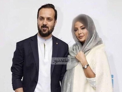 (ویدیو) تذکر حجاب احمد مهران فر، ارسطوی سریال پایتخت به همسرش در میان سیل جمعیت