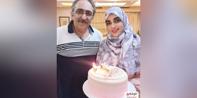 ویدئو/ دورهمی ستاره سادات قطبی و شهرام شکیبا به مناسبت  جشن تولد 10 سالگی پسرشون