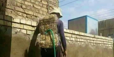 خلاقیت خنده دار اوستا بنایِ مراغه ای برای ساختن خونه رویاهاش با نمای ماشین بنز آخرین سیستم / امکانات 0 استعداد 100