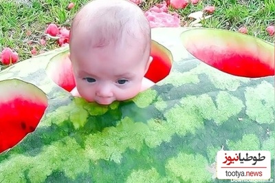 خلاقیت تحسین‌برانگیز و خنده‌دار "عروس تبریزی" درتزئین هندوانه با الهام از دندان حماسه آفرید / 1000 آفرین به این ذهن پر از ایده و خلاق🤣