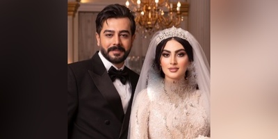 نگاهی به مراسم عروسی باشکوه مریم مومن و همسر هنرمندش سهیل قاصدی: از لباس عروسی دنباله دار و تالار لاکچری تا عقد آریایی خوندن محمدرضا علیمردانی/ عشقتون پایدار قشنگا