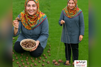حلزون‌چرانی؛ شغل عجیب اما پردرآمدی که جیب این دختر ایرانی را در عرض 5 ماه پر از پول کرد! +ویدیو