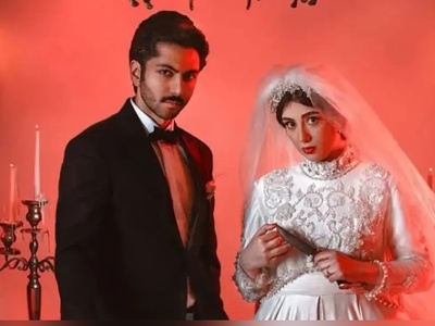 سکانس فوق جذاب سریال "گردن‌زنی"/ تمرین کیسان دیباج با خواهرش و آماده شدن برای هنرنمایی وسط مراسم عروسی