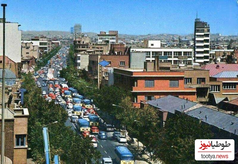  خیابان سعدی جنوبی تهران دهه 40 