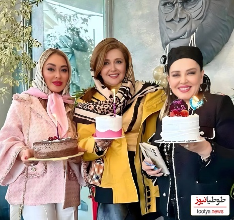 نگاهی به کیک تولد بازیگران آذرماهی با خلاقیت منحصربفرد اوستای قناد با تم جذاب/ لیلا بلوکات، سینا مهراد، بهاره رهنما، الهام حمیدی، زیبا کرمعلی