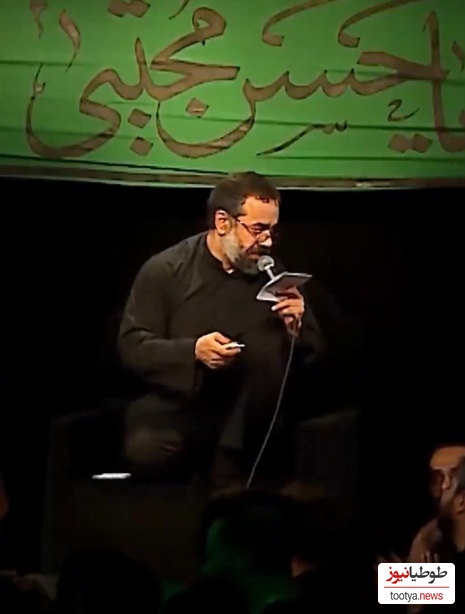 بهترین مداحی تصویری محمود کریمی ویژه ایام فاطمیه در هیئت فاطمیون /مگه یادم میره من بودم و کوچه غم ها، مگه یادم میره ناله زهرا...