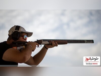(عکس) بیرانوند 15 ساله  واسلحه 20 هزار یورویی اش/  در جست و جوی طلای المپیک 2024