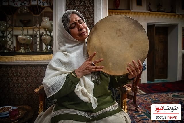 مرجانه گلچین در نقش دایه‌خانم