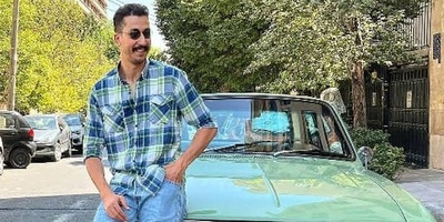 تیپ مردونه‌ی بهرام افشاری کشته مرده میده! چه اُورکت شیکی😎