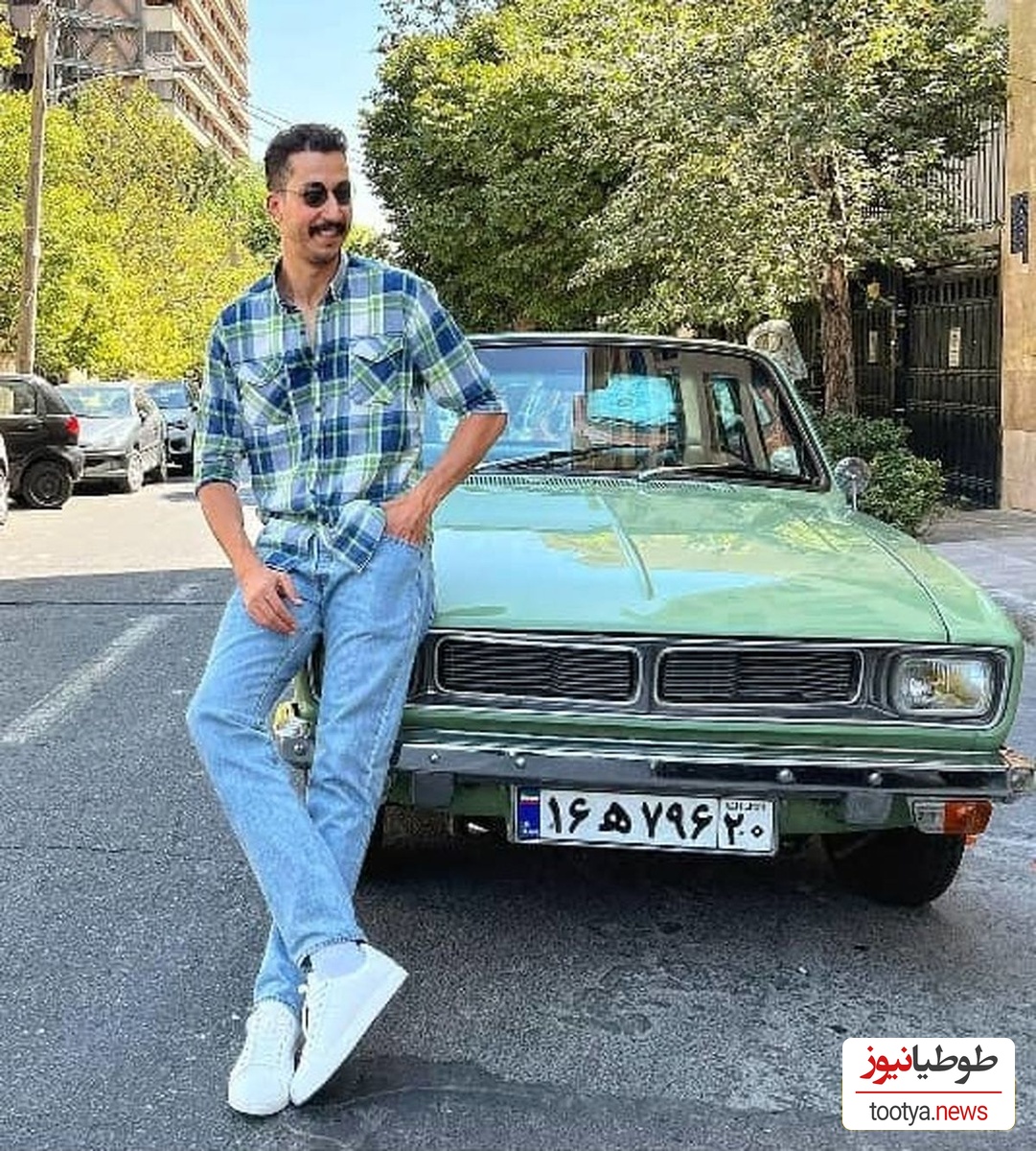 تیپ مردونهی بهرام افشاری کشته مرده میده! چه اُورکت شیکی😎