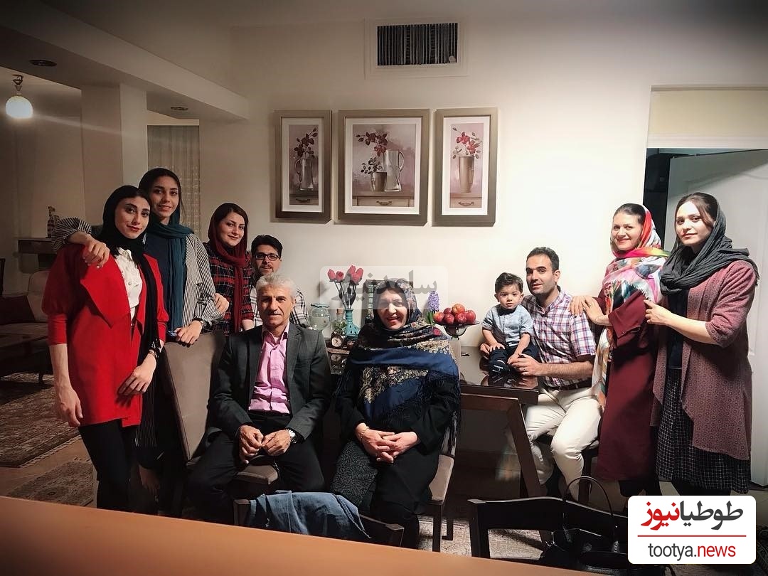 ناهید کیانی و مادرش