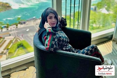 نگاهی به تغییر چهره جالب آزاده زارعی، بازیگر سریال آوای باران در کانادا و در کنار آبشار نیاگارا +عکس