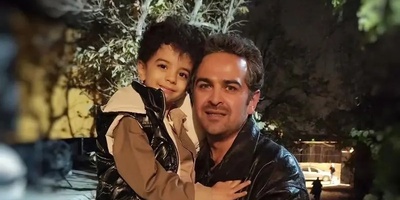 فیلم/مهدیار کلائی فرزندخوانده 6 ساله محسن تنابنده«نقی معمولی» در پشت صحنه سریال مو به مو/ از شیرین زبونیش نمیشه گذشت😍