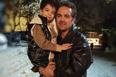 فیلم/مهدیار کلائی فرزندخوانده 6 ساله محسن تنابنده«نقی معمولی» در پشت صحنه سریال مو به مو/ از شیرین زبونیش نمیشه گذشت😍