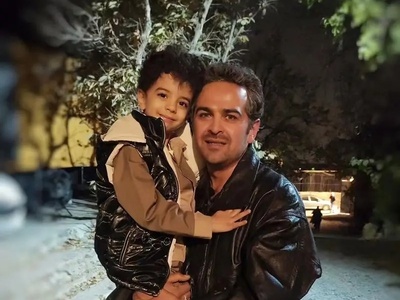 فیلم/مهدیار کلائی فرزندخوانده 6 ساله محسن تنابنده«نقی معمولی» در پشت صحنه سریال مو به مو/ از شیرین زبونیش نمیشه گذشت😍