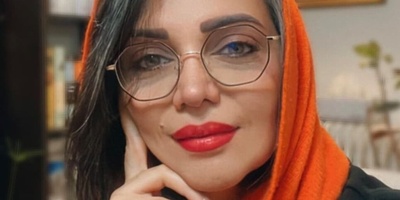 نگاهی به مدل مانتو مزونی و خاص الهام پاوه نژاد با پارچه طرحدار