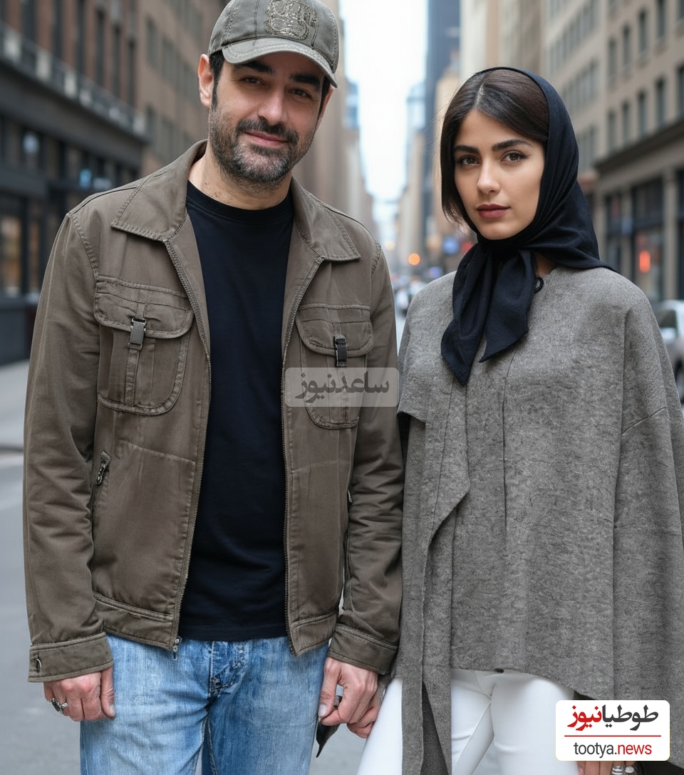 شهاب حسینی و همسرش