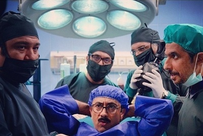 باحالترین پشت صحنه سریال "در حاشیه" که به عمرتون دیدید/ اگه جواد رضویان نبود "درحاشیه" دیگه به درد نمیخورد😂+ویدیو