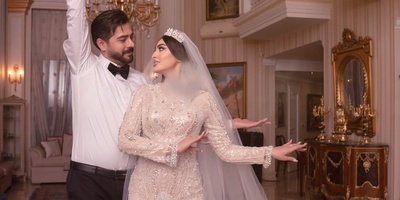 پارت دوم جشن عروسی مریم مومن مزین به جملات عاشقانه سهیل قاصدی: جونم رو رفیقم رو دارم برای اولین بار توی لباس عروسی میبینم😍❤+فیلم