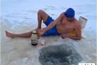 این شما و این جوانی از آذربایجان شرقی که در سرمای استخوان‌سوز، این طور مردم رو غافلگیر کرد+ویدیو