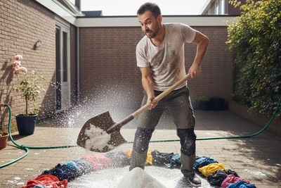 خلاقیت زیرکانه مرد خانواده برای نخریدن ماشین لباسشویی مرزهای تکنولوژی را شکست+ویدیو/ سامسونگ و ال جی با دیدن این اعلام ورشکستگی کردن🤣