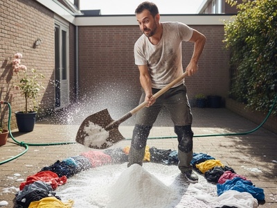 خلاقیت زیرکانه مرد خانواده برای نخریدن ماشین لباسشویی مرزهای تکنولوژی را شکست+ویدیو/ سامسونگ و ال جی با دیدن این اعلام ورشکستگی کردن🤣