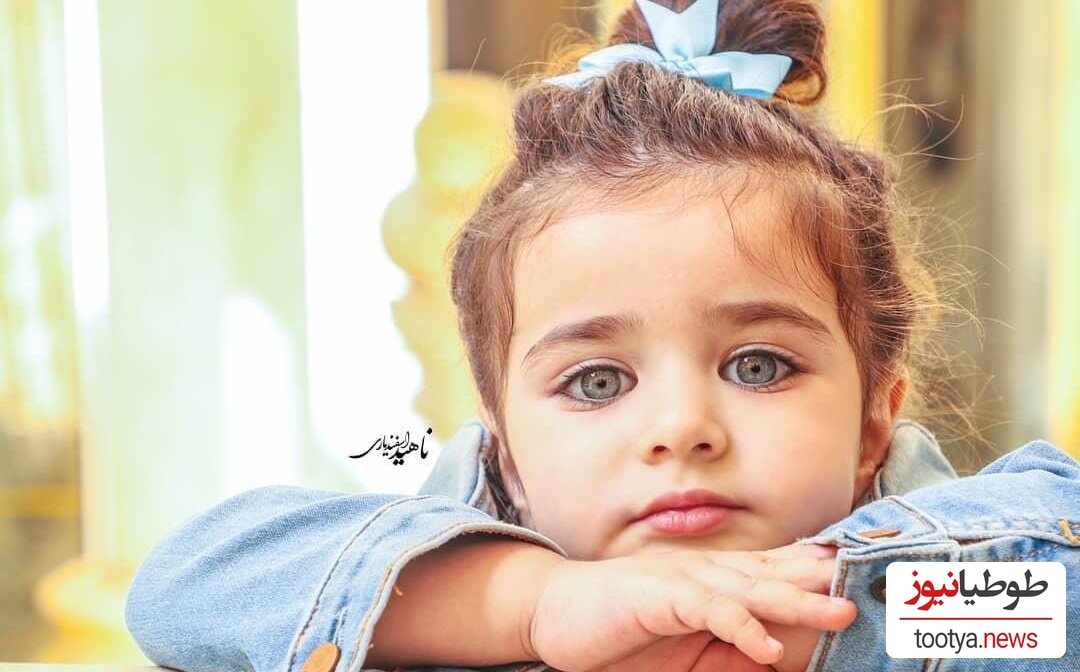 (ویدئو) اقدام خلاقانه هانا، نوه چشم رنگی محمود پاک نیت با دستمال توالت!