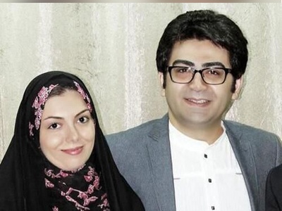 حضور سید حسن خمینی در مراسم عقد ساده و بدون تجملات آزاده نامداری و فرزاد حسنی مجری توانمند کشورمان+عکس
