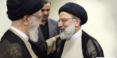 تصویری خاص در توئیتر سایت رهبر انقلاب در پی شهادت ابراهیم رئیسی