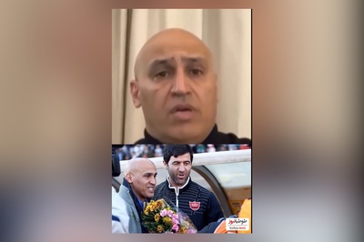 حمایت همه جانبه علیرضا منصوریان از کریم باقری کریم باقری بعد از توهین تبریزی ها/ اگه به کریم باقری توهین بشه....