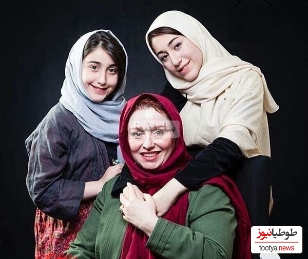 ژاله صامتی و دخترانش