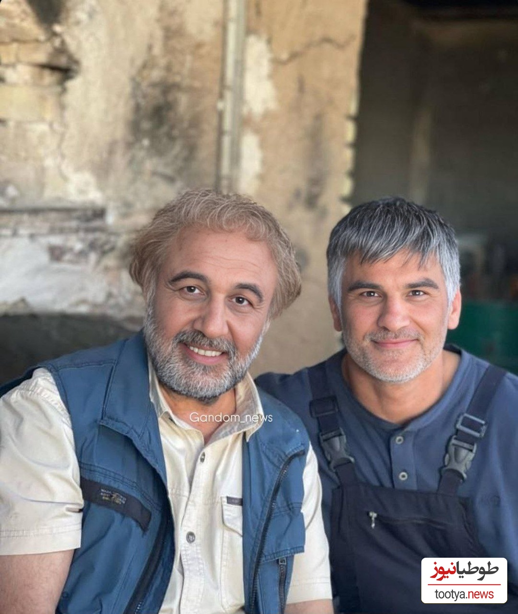 رضا عطاران در دوران بیماری تغییر چهره داد/ بازیگر خوب کشورمان یه شبه کل ریشاشو سفید کرد!+عکس