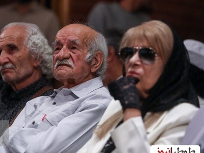 حضور هنرمندان در مراسم یادبود استاد ناصر تقوایی/ مارال بنی آدم و علی سرابی، سمیرا حسن پور، پوران درخشنده، تهمینه میلانی