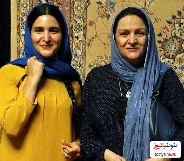 گلاب آدینه و دخترش نورا هاشمی