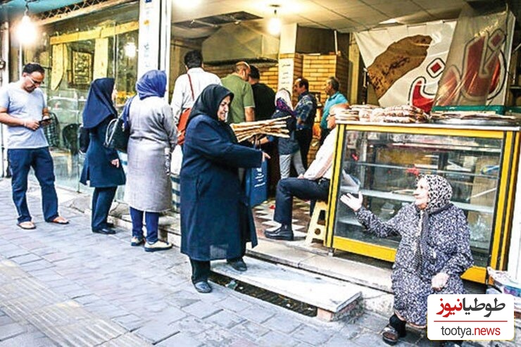 خلاقیت تحسین‌برانگیز و  انسان دوستانه نانوایی شهر تبریز حماسه آفرید/ هنوزم آدم های خوب میشه پیدا کرد