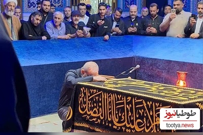 سفری از سر دلتنگی و وفاداری؛ ادای احترام صمیمانه رئیس‌جمهور به مزار رهبر شهید انقلاب +ویدیو