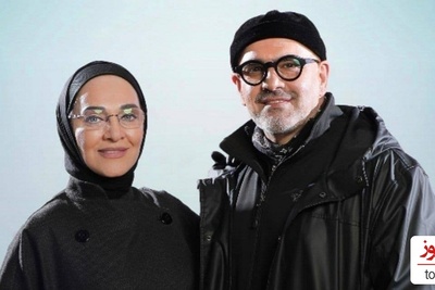 استایل مگنتی رویا نونهالی و همسرش؛ وقتی سن فقط یک عدد است!/ وقار در اوج سادگی!