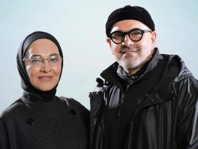 استایل مگنتی رویا نونهالی و همسرش؛ وقتی سن فقط یک عدد است!/ وقار در اوج سادگی!